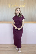 Load image into Gallery viewer, RADIANT WINE DRESS
