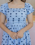 Load image into Gallery viewer, SKY POLKA DOT DRESS
