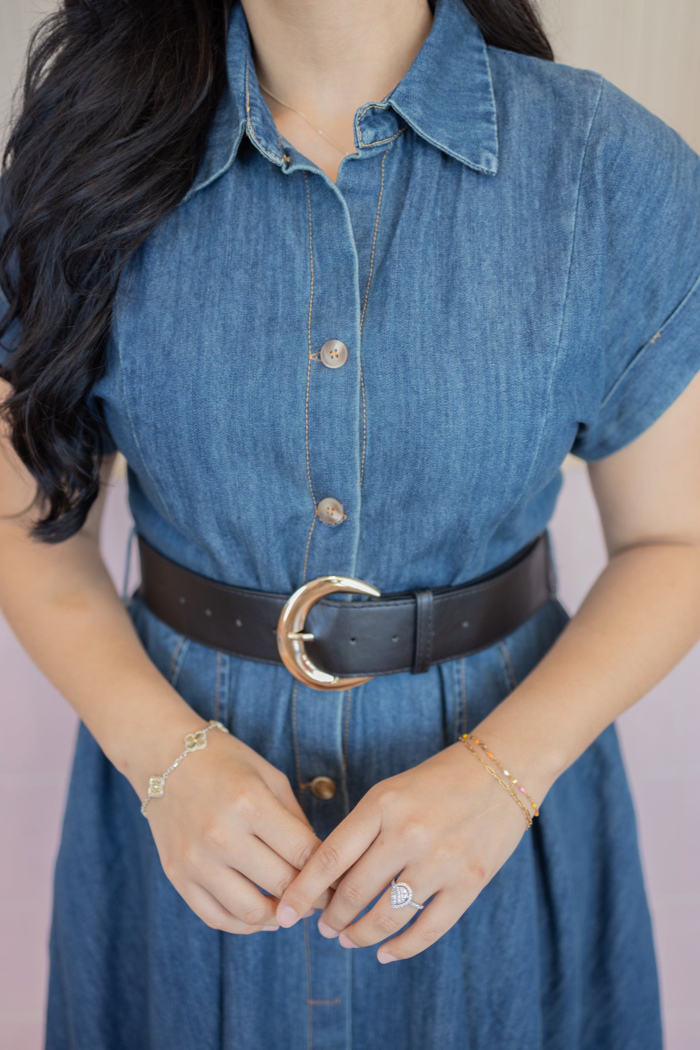 DENIM DARLING DRESS