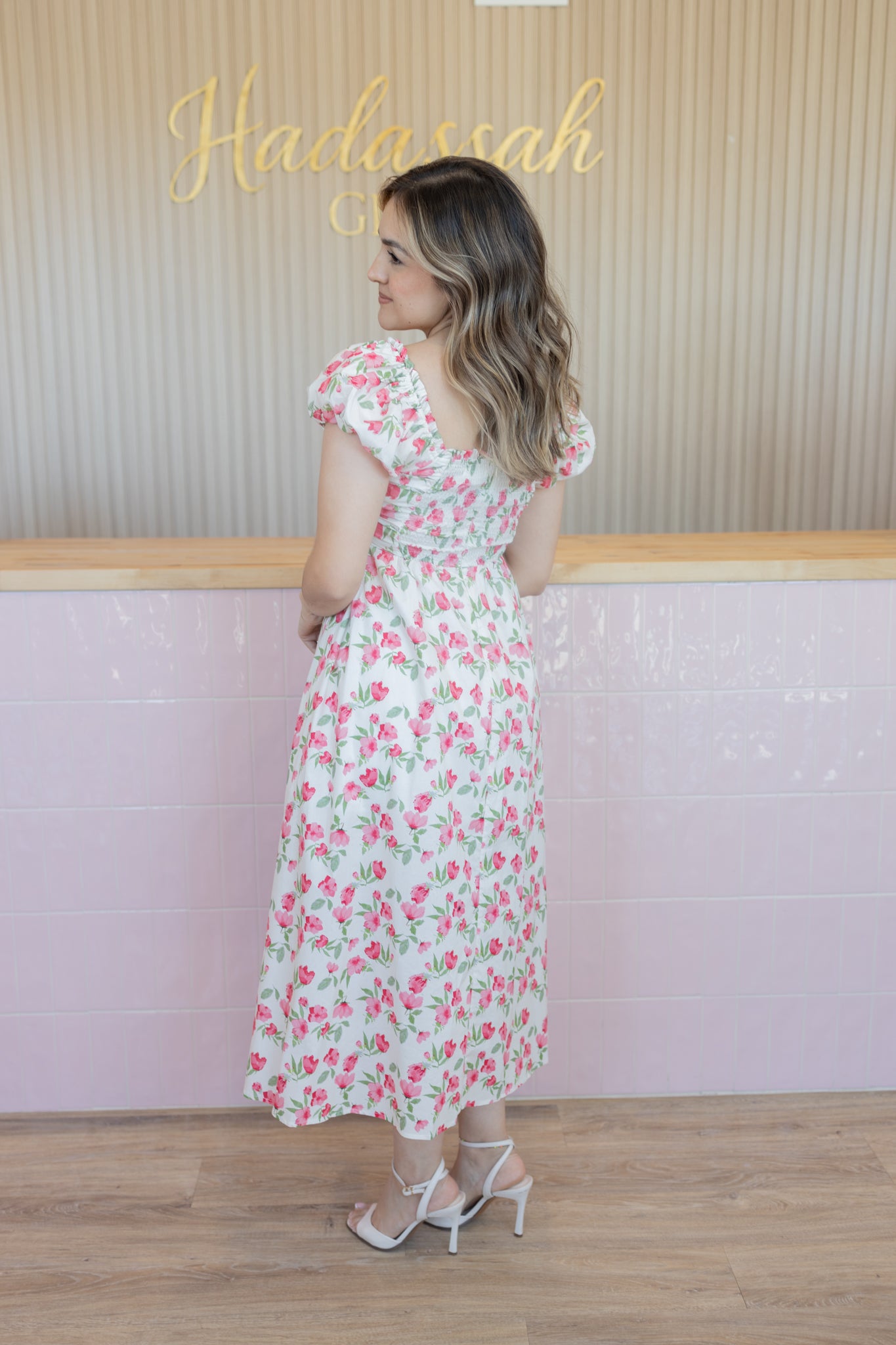 ROSE FLORAL DRESS