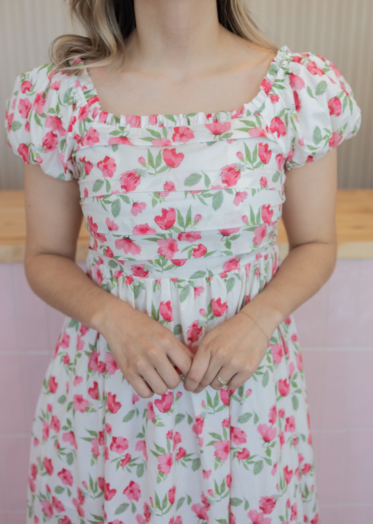 ROSE FLORAL DRESS