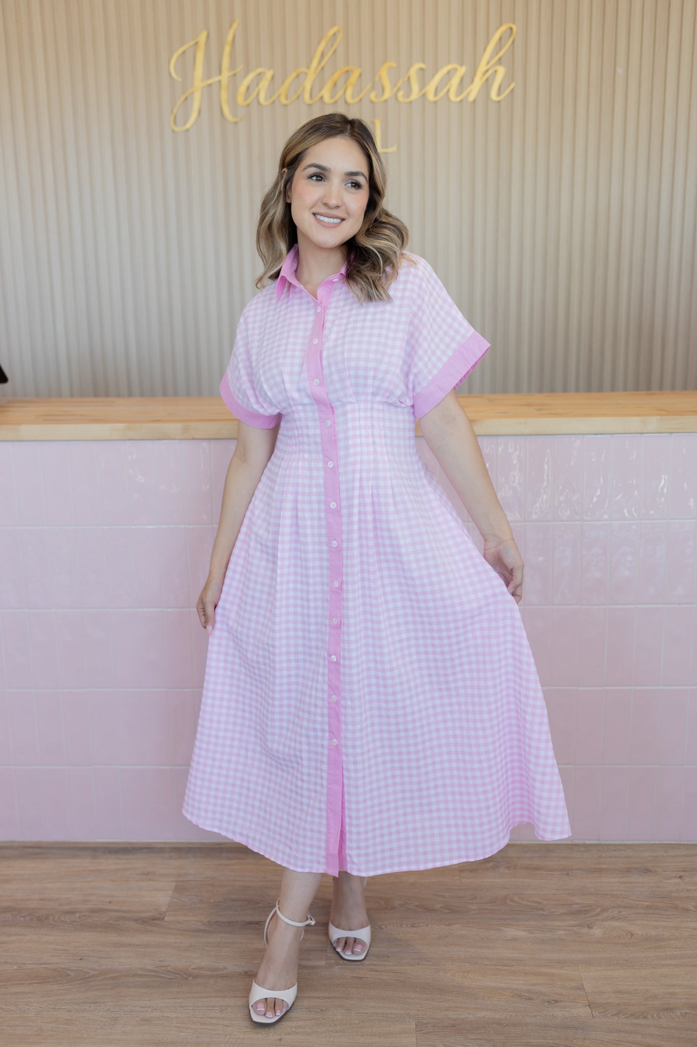 SUMMER PINK DRESS