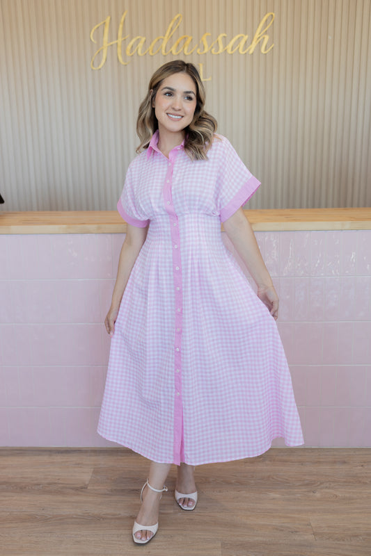 SUMMER PINK DRESS
