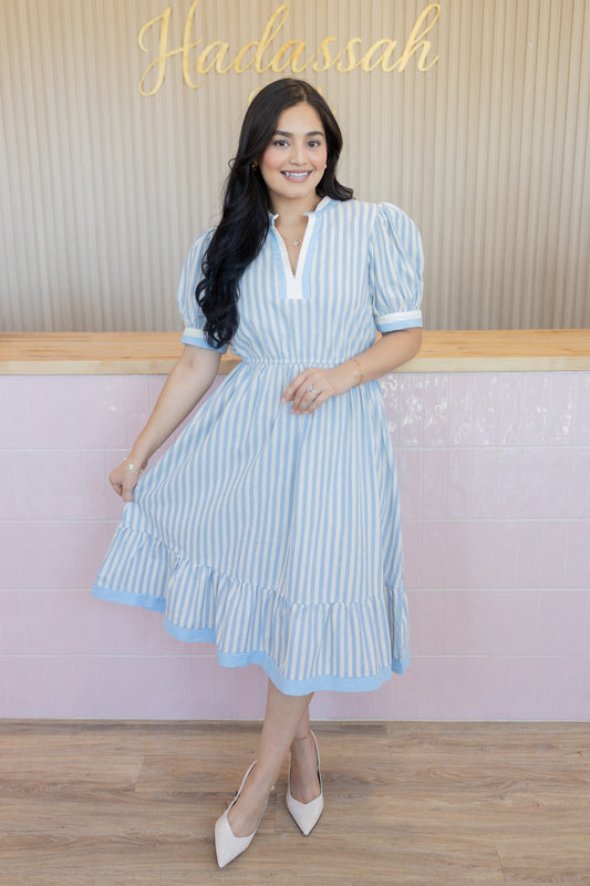 CAPRI BLUE DRESS