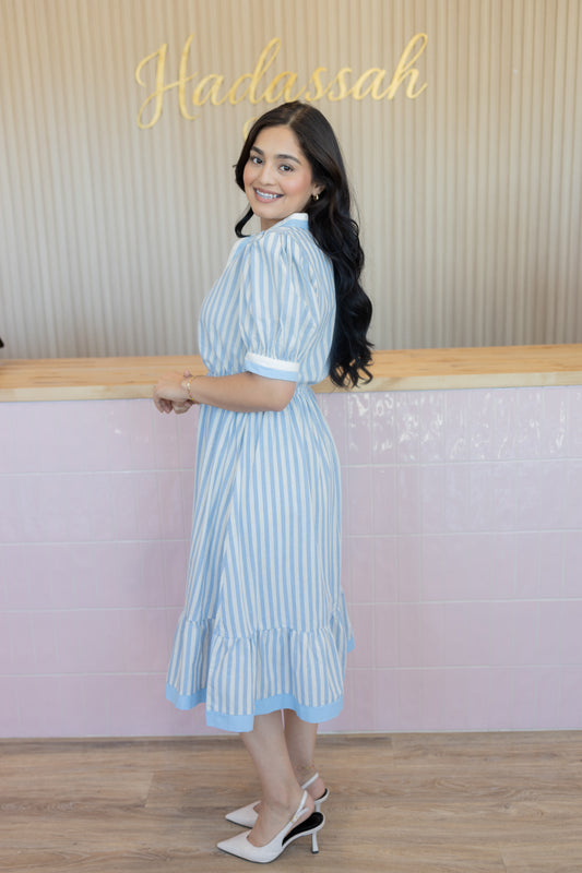 CAPRI BLUE DRESS