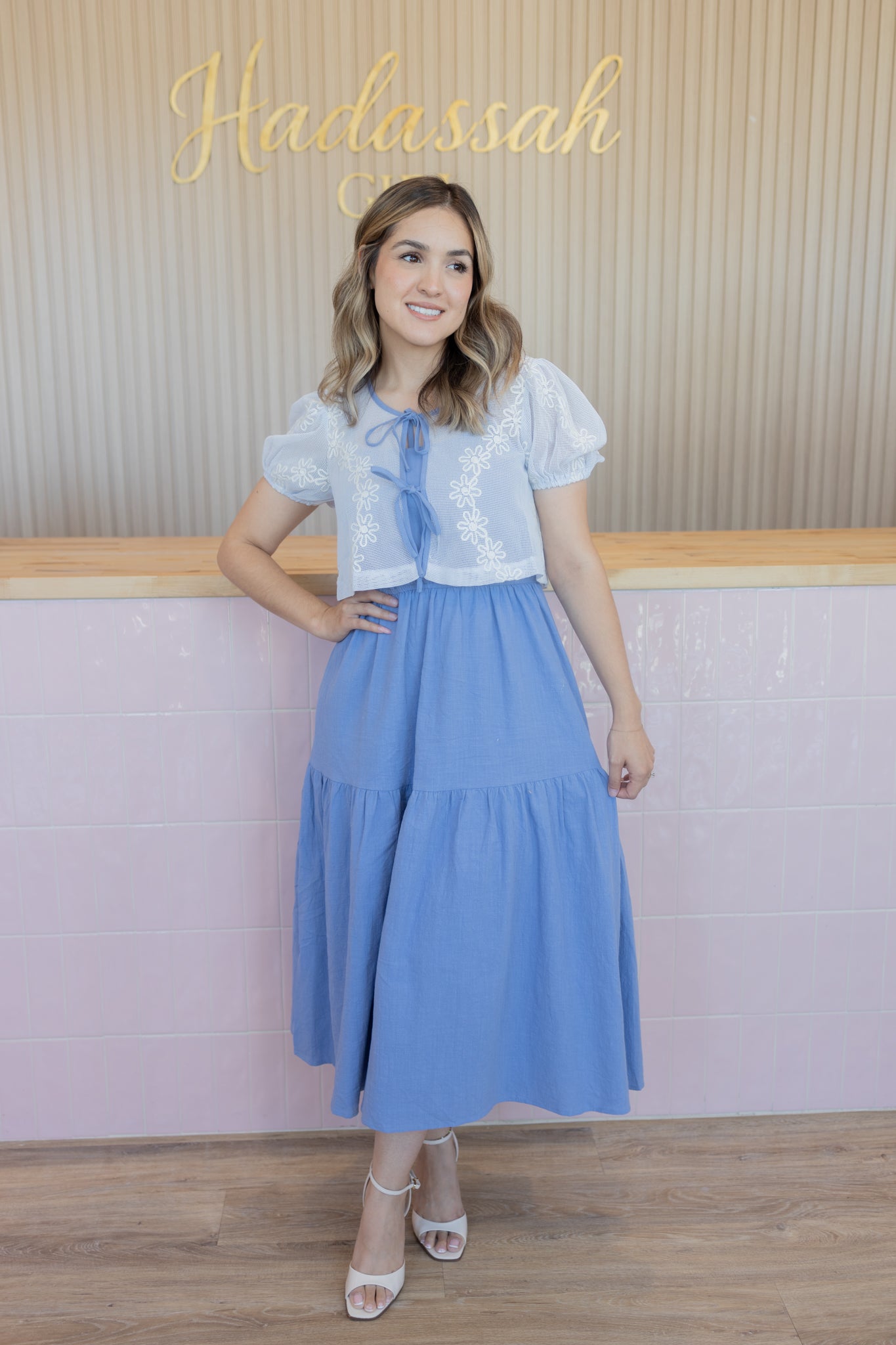 BLUE GRACE DRESS