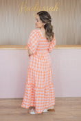 Load image into Gallery viewer, DINORA GINGHAM DRESS
