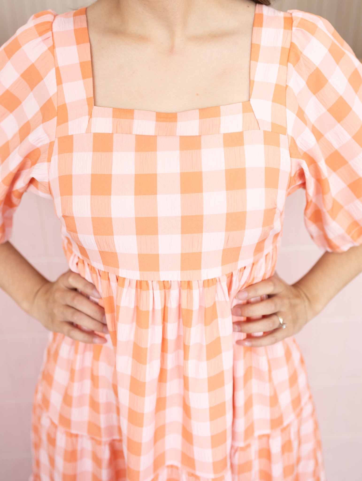 DINORA GINGHAM DRESS