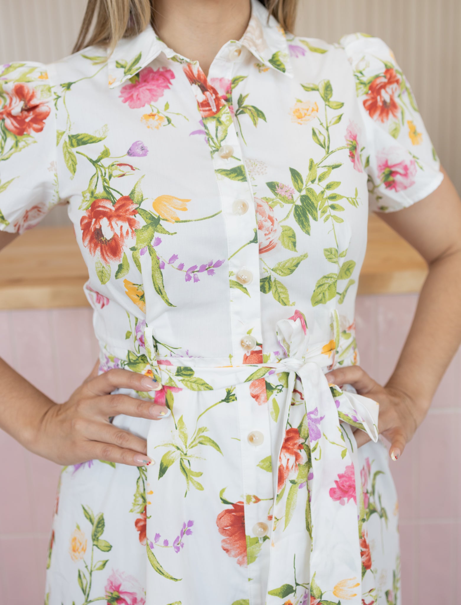 AMY FLORAL DRESS