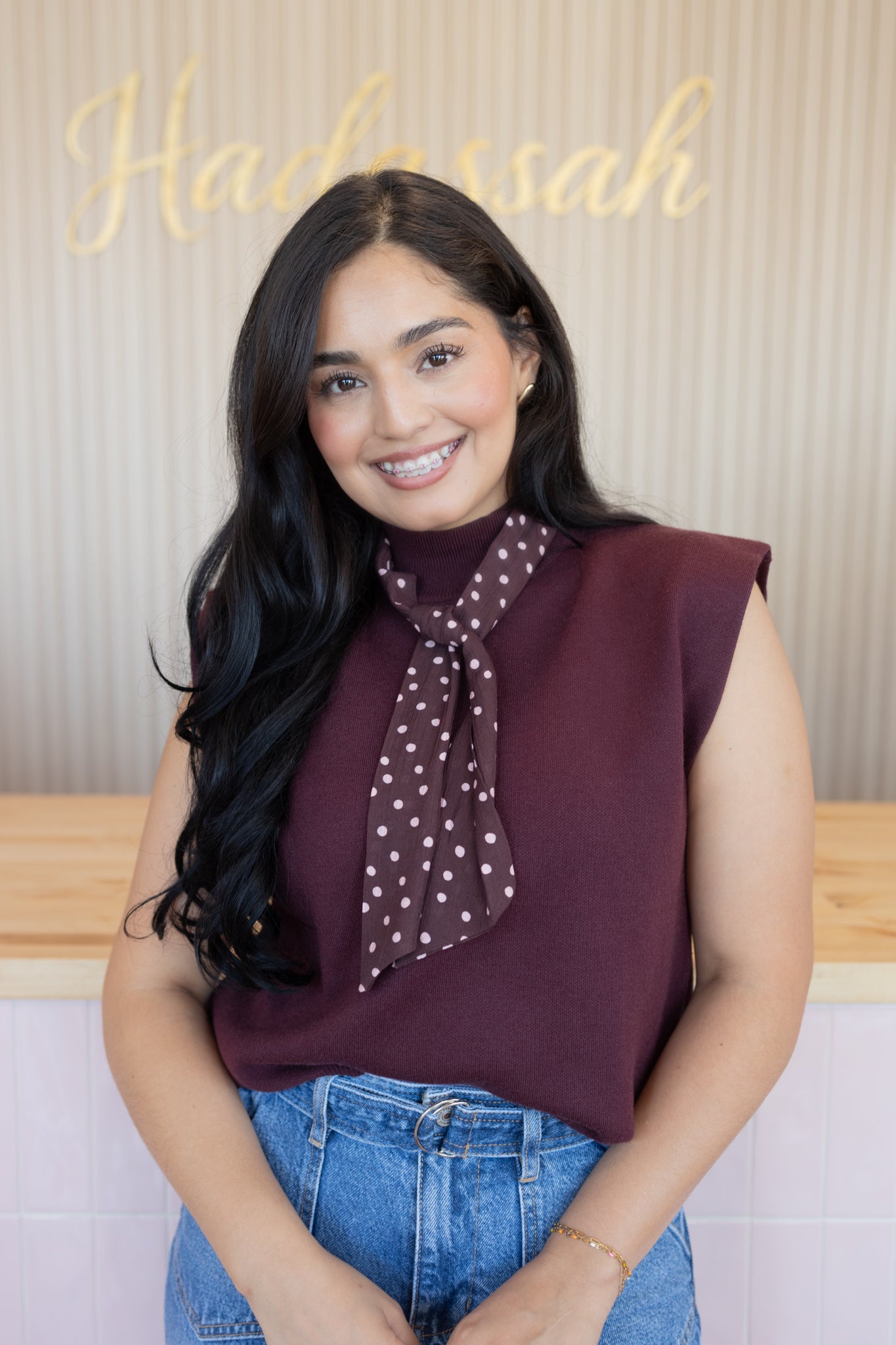 MAEVE WINE BLOUSE