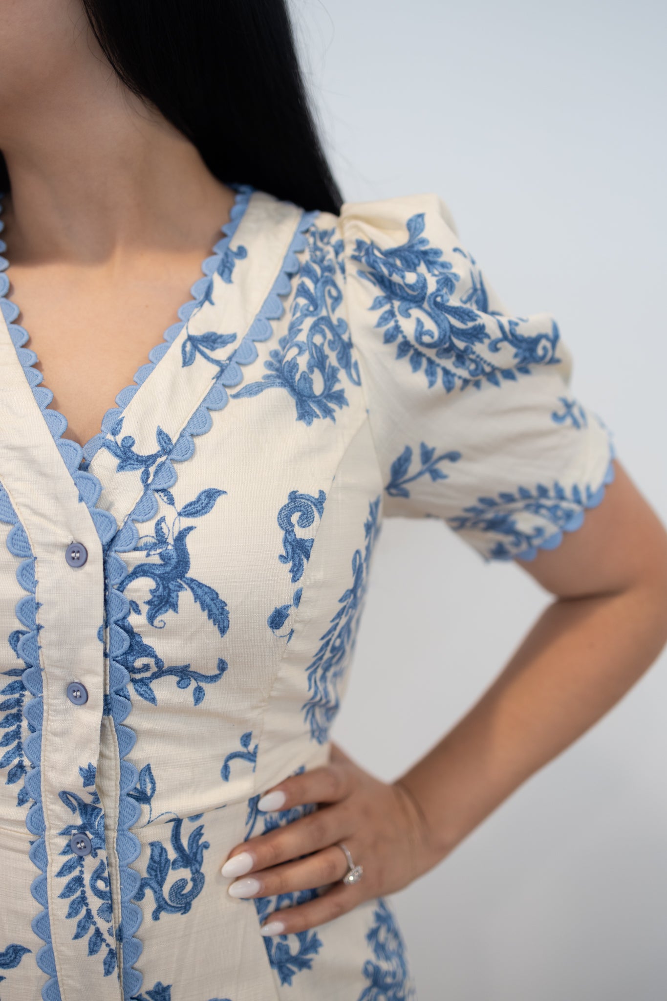 Esmeralda Blue Dress