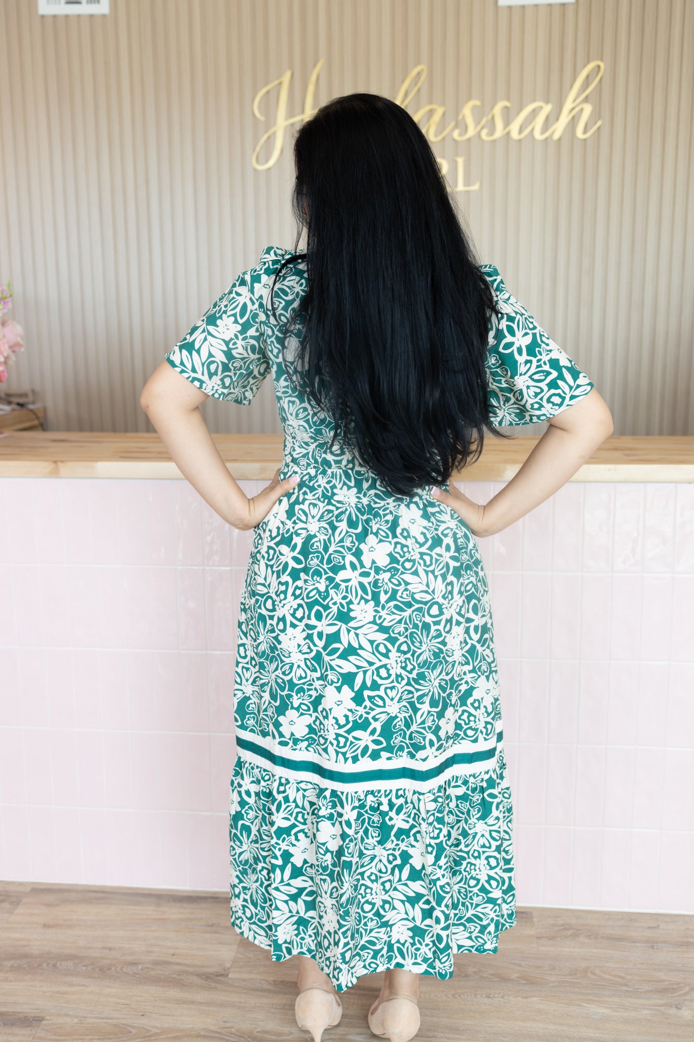 Bianca Green Dress