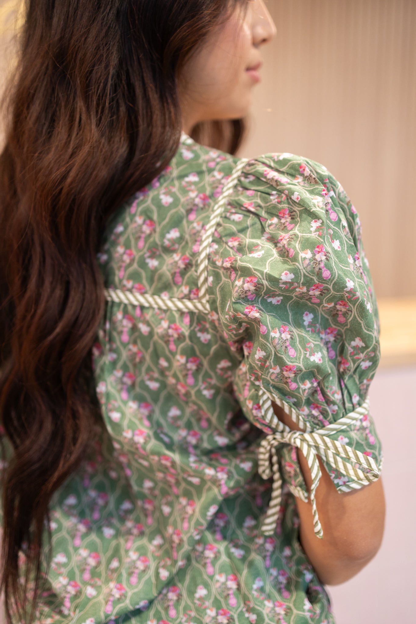 Karla Olive Blouse
