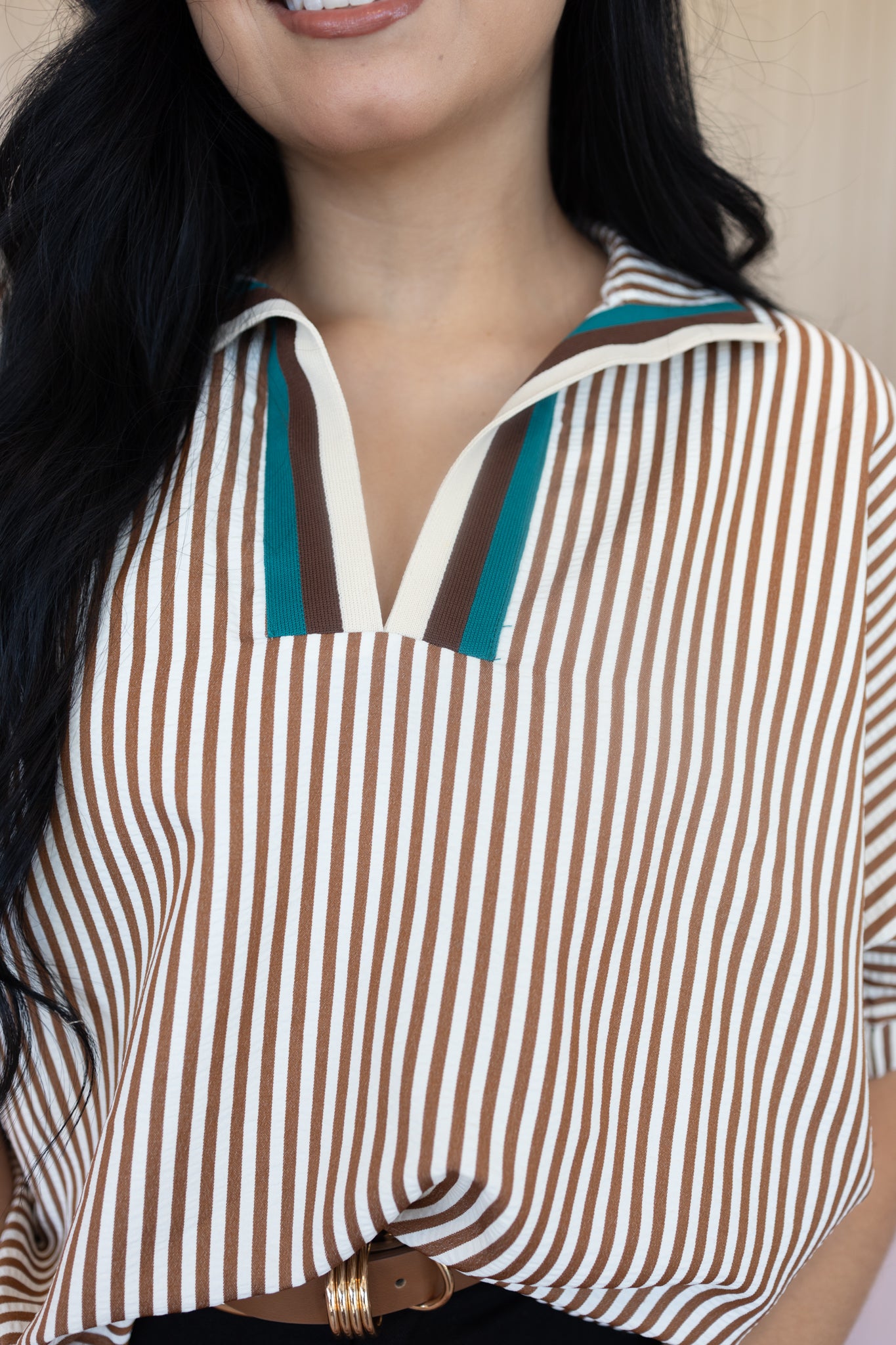 Belenn Caramel Blouse