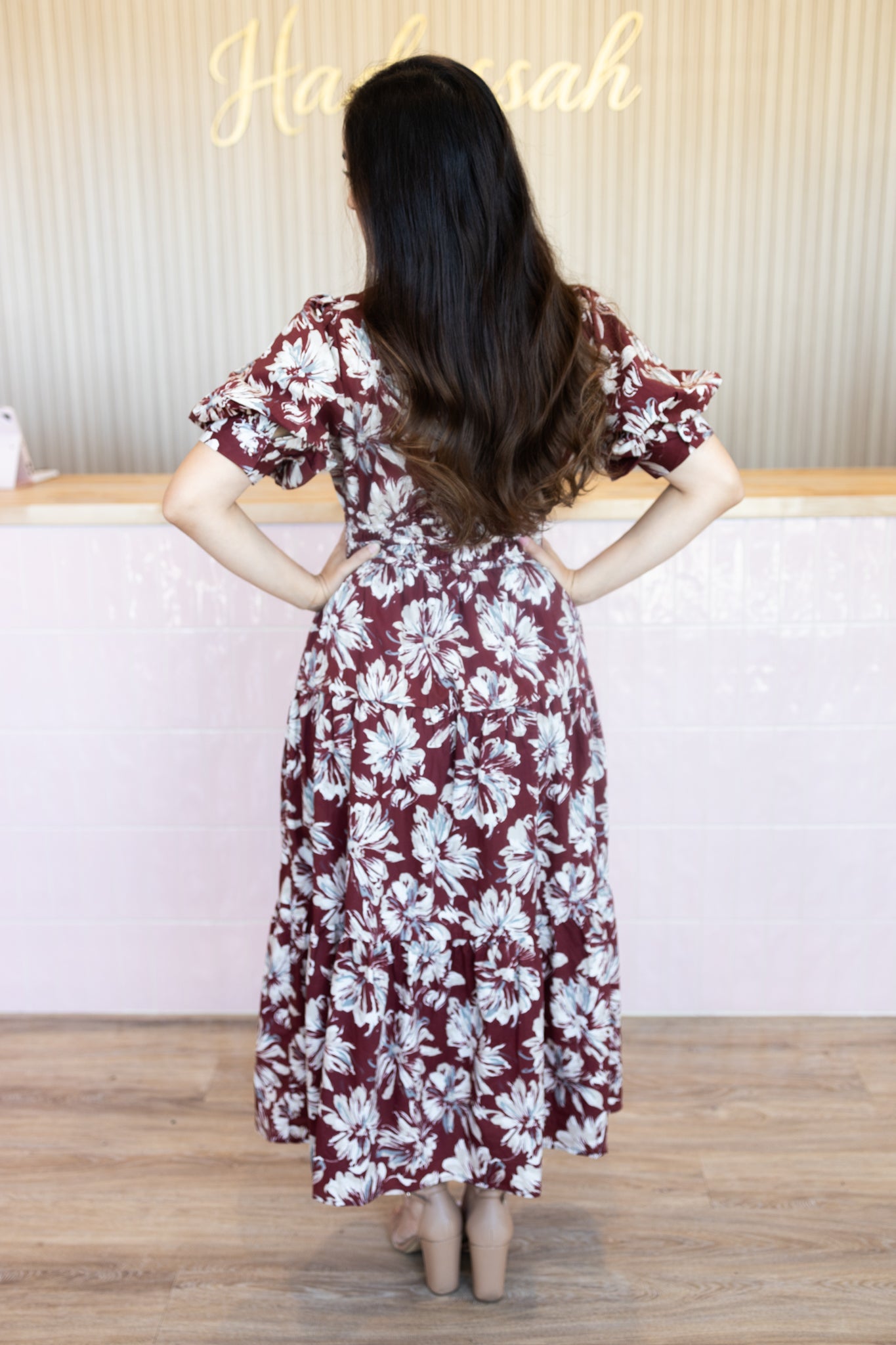 Gio Wine Dress