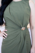 Load image into Gallery viewer, Elle Olive Dress
