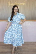 Load image into Gallery viewer, Kai Blue Maxi Dress
