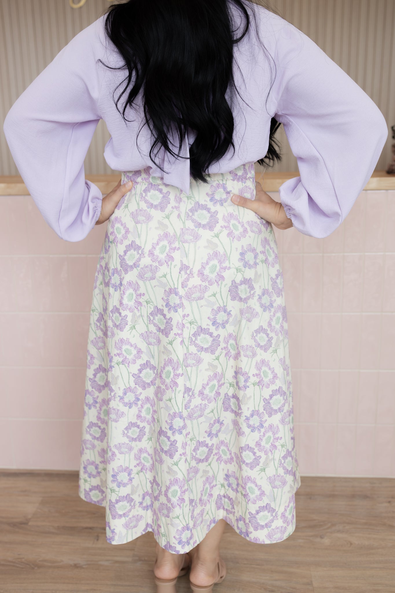 Ashley Lilac Skirt