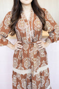 Load image into Gallery viewer, Edith Mocha Dress
