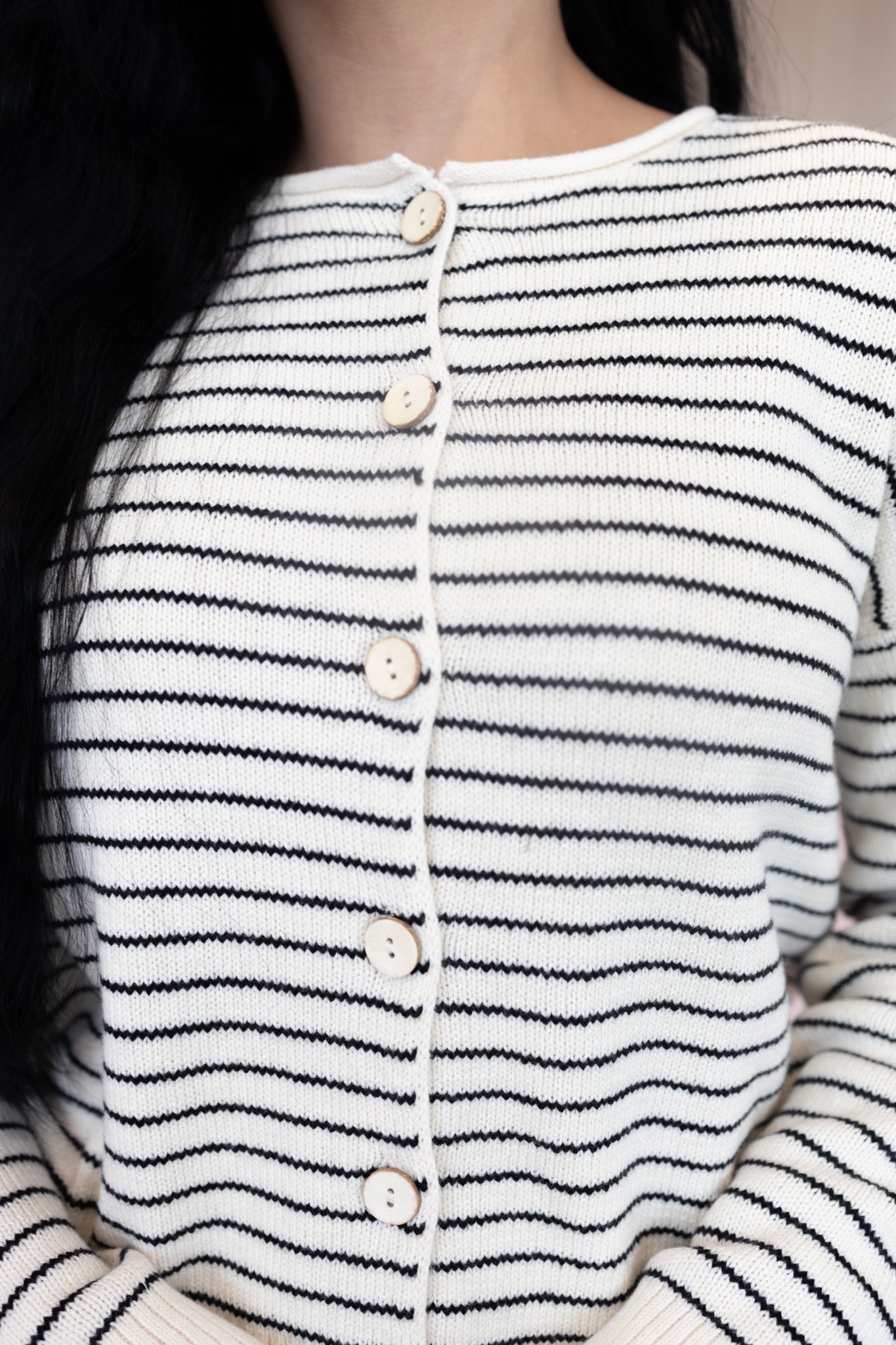 Gisselle Strip Cardigan