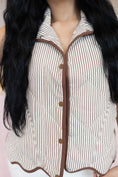 Load image into Gallery viewer, Karina Strip Vest
