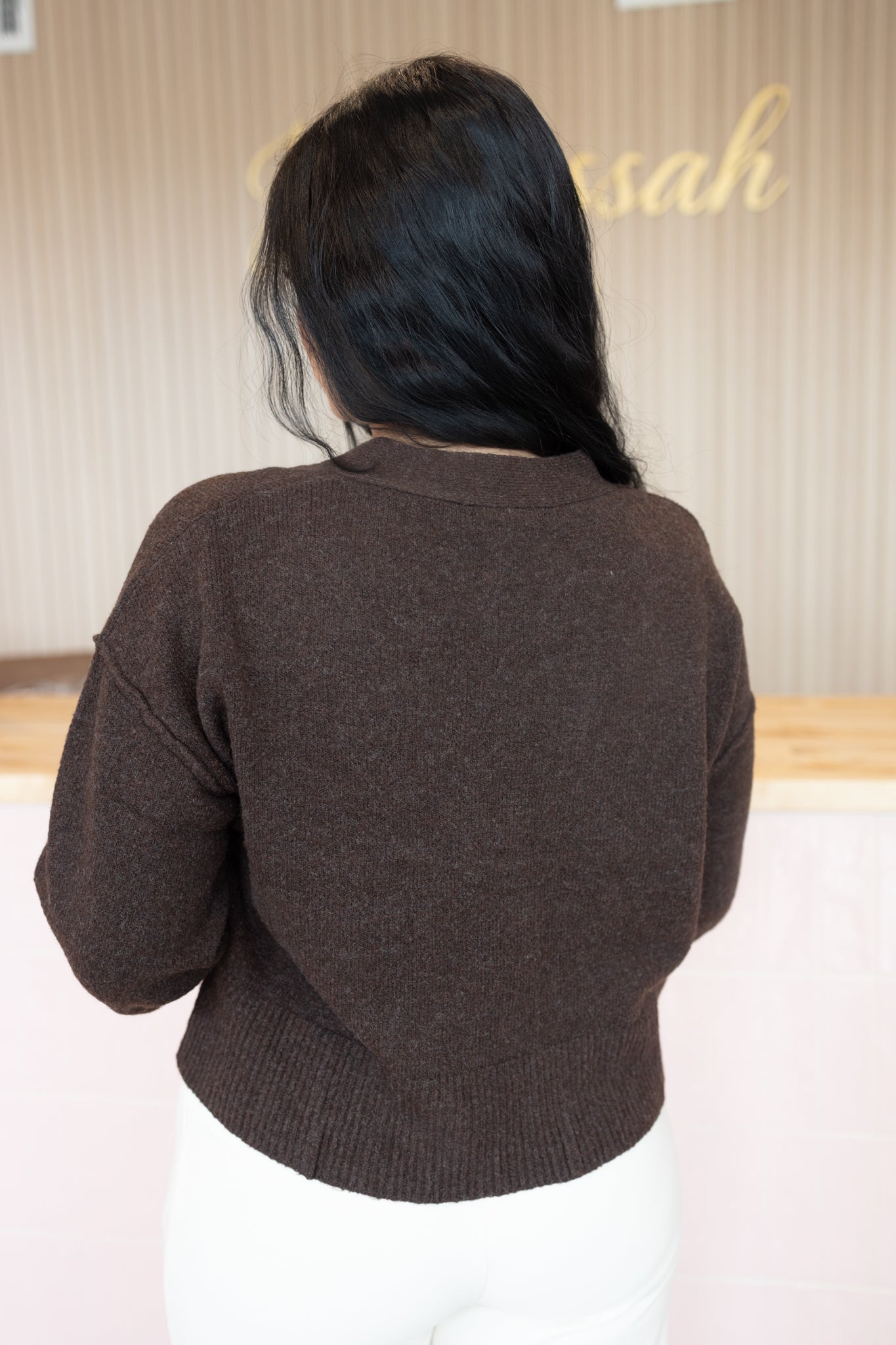Daliza Brown cardigan