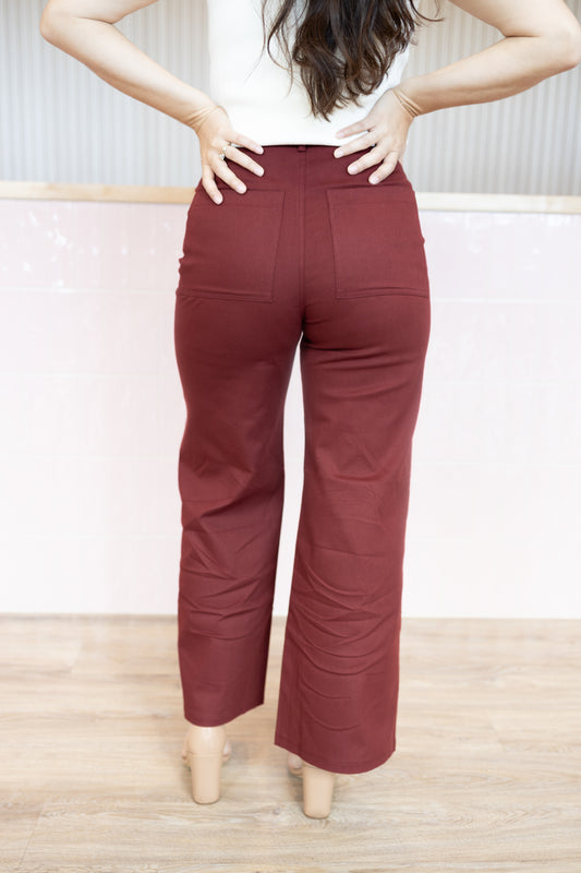 Natalie Red Jeans