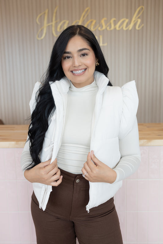 Ailany White Vest