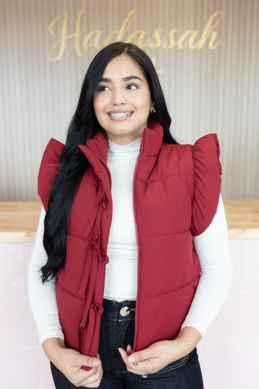 Ailany Red Vest