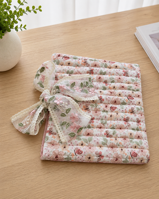 grace butterfly print tie bible cover