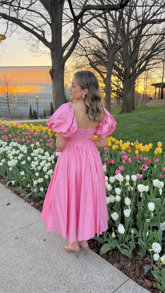 Pretty In Petals Pink Dress