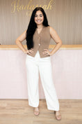 Load image into Gallery viewer, Samira Coffee Sweater Vest
