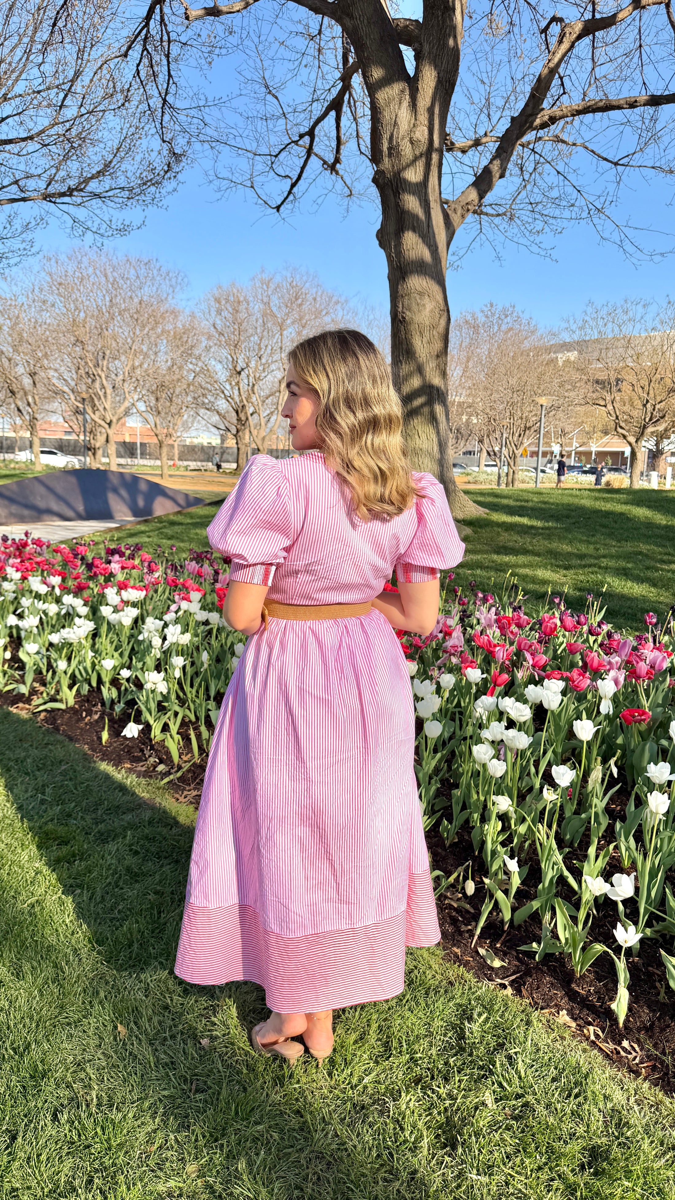Pink Peony Dress