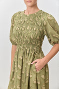 Load image into Gallery viewer, DINORA OLIVE DRESS
