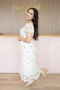 Load image into Gallery viewer, Angie Cream Midi Dress
