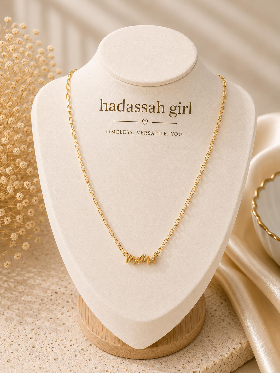 MAMA GOLD NECKLACE