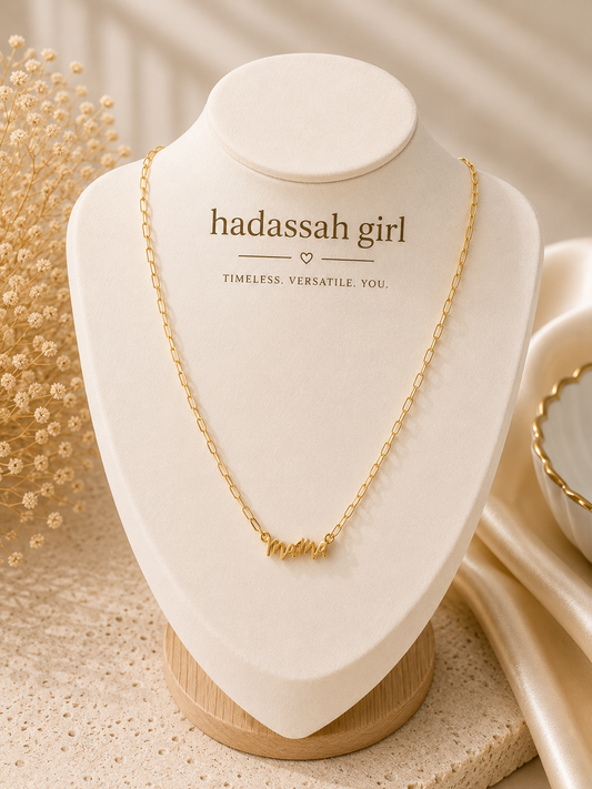 MAMA GOLD NECKLACE