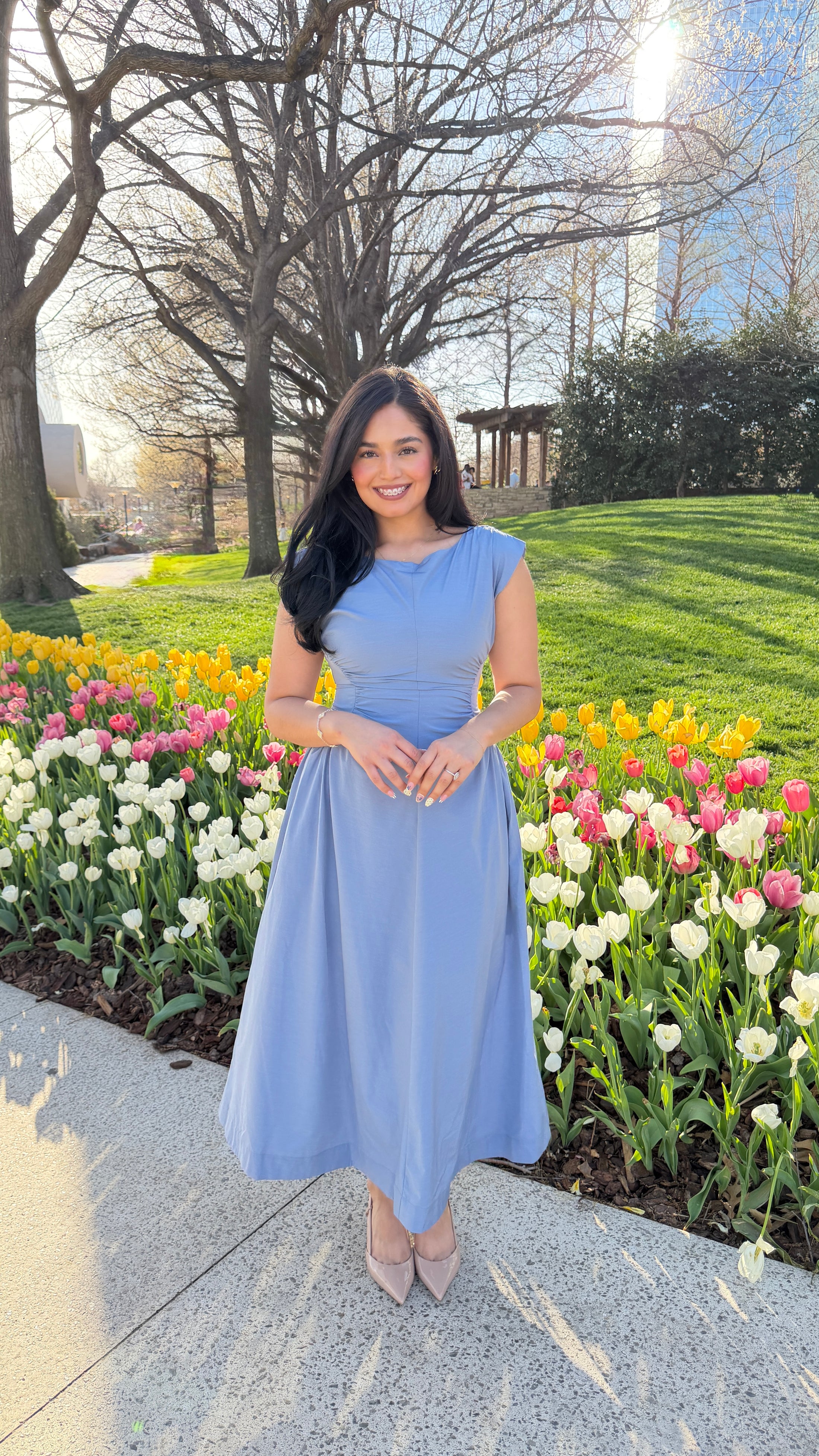 Timeless Blue Dress