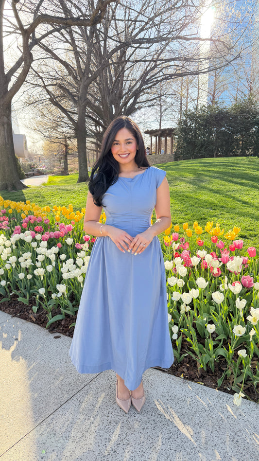 Timeless Blue Dress