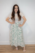 Load image into Gallery viewer, Elle Blue Midi Skirt
