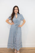 Load image into Gallery viewer, Alyssa Blue Maxi Dress
