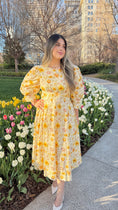 Load image into Gallery viewer, Golden Tulip Midi Dress
