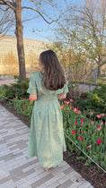 Load image into Gallery viewer, Gardenia Gingham Midi Dress

