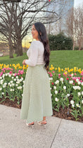 Load image into Gallery viewer, Gingham Babe Midi Skirt
