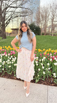 Load image into Gallery viewer, Fresh Flower Midi Skirt
