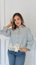 Load image into Gallery viewer, JANETTE BLUE TOP
