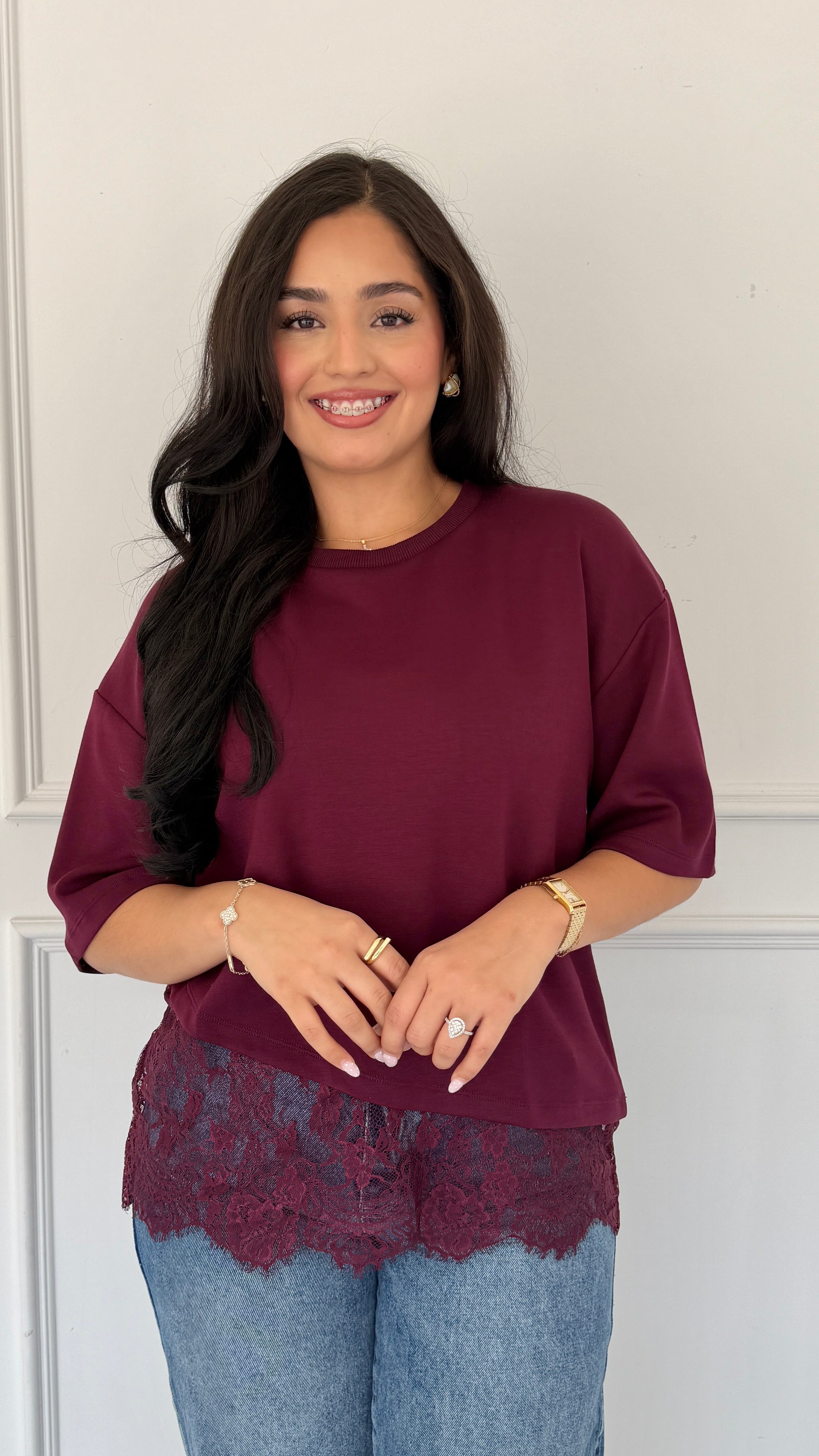 EASY ELEGANCE WINE TOP