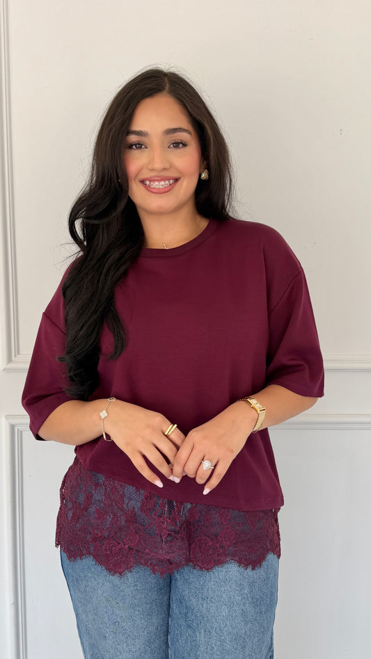 EASY ELEGANCE WINE TOP