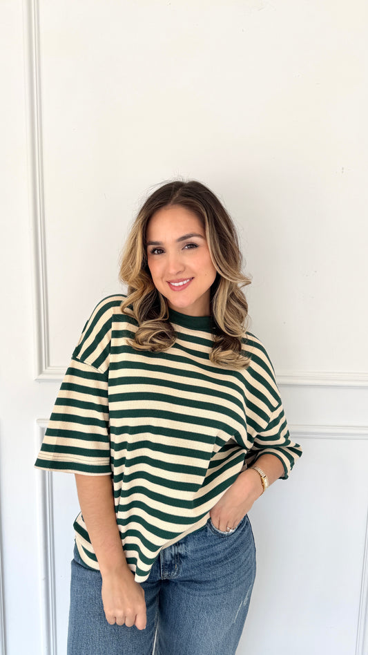 ALORA OLIVE TOP