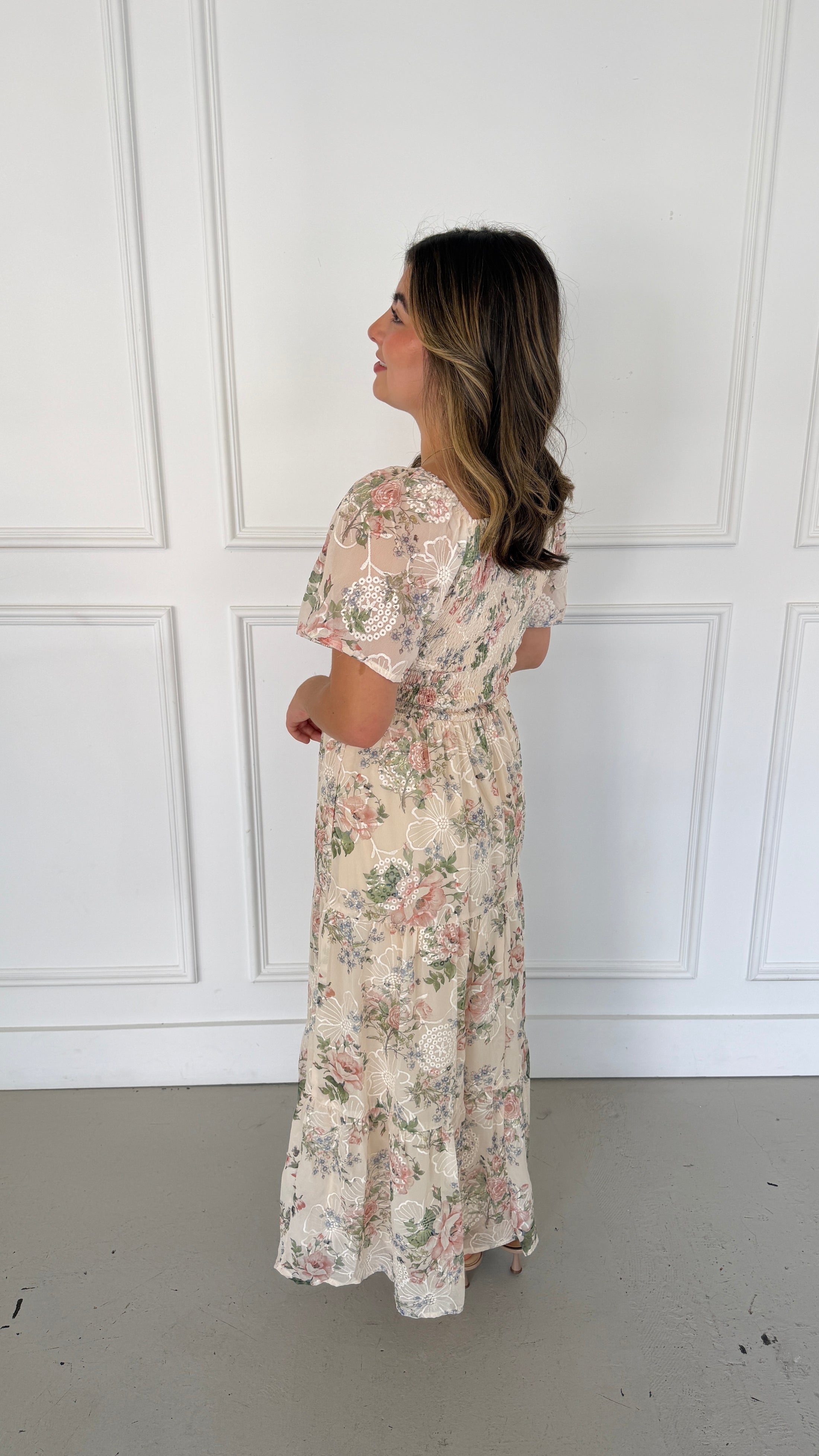 MADISSON MULTI-PINK DRESS
